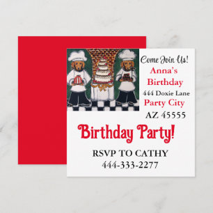 Doxie Party  Invitation