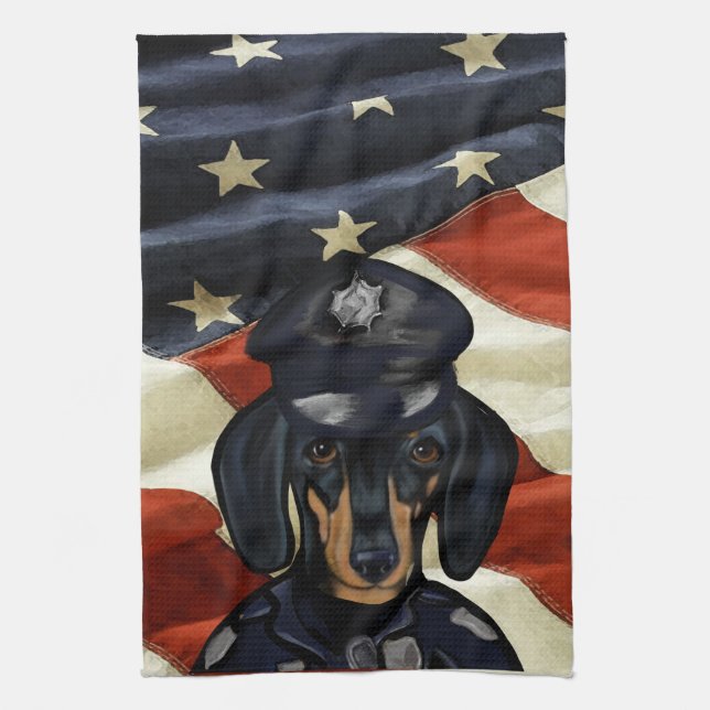 DOXIE PATROL       KITCHEN TOWEL (Vertical)