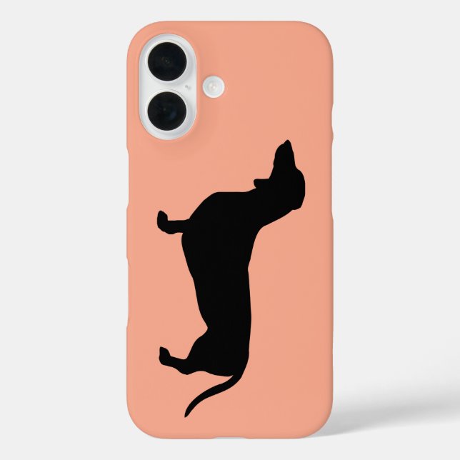 Doxie Silhouette Case-Mate iPhone Case (Back)
