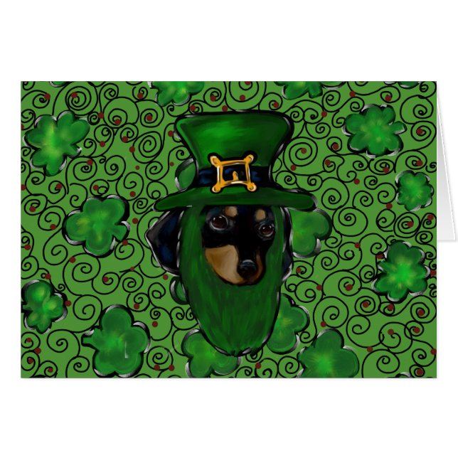 Doxie St. Patty (Front Horizontal)
