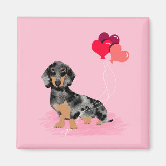 Doxie Valentines Magnet