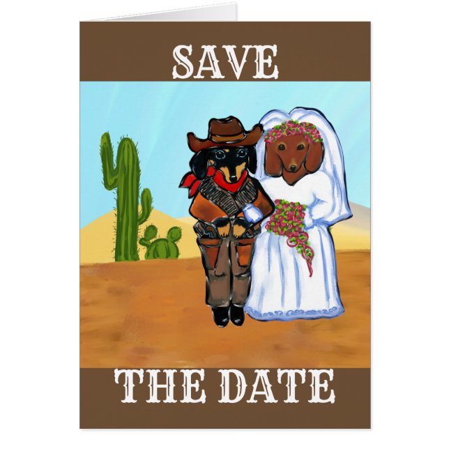 Doxie Wedding (Front)