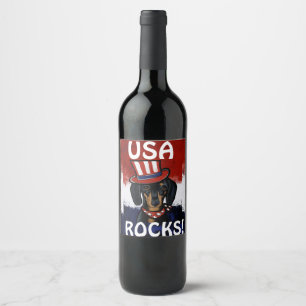 DOXIE WINE LABEL