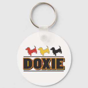 DOXIE-Word-COLOR Keychain