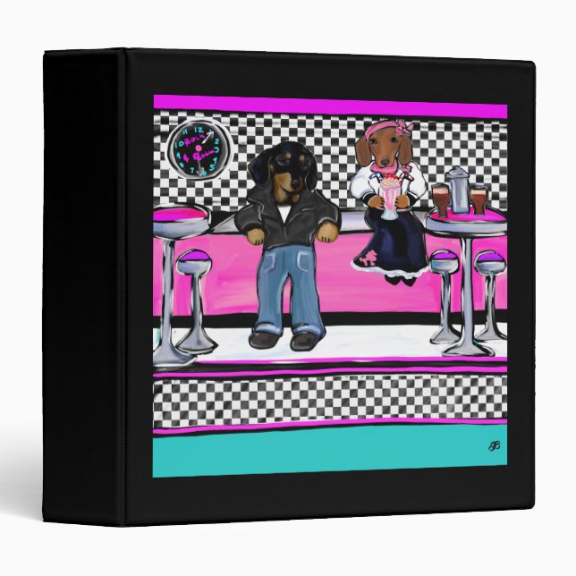 Doxies Rock and Roll Binder (Front/Spine)