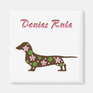 Doxies Rule Magnet