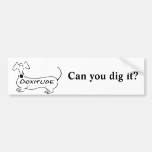 Doxitude Bumper Sticker