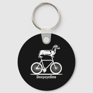 Doxycycline Pharmacy Pun Funny Veterinary Pharmaci Keychain