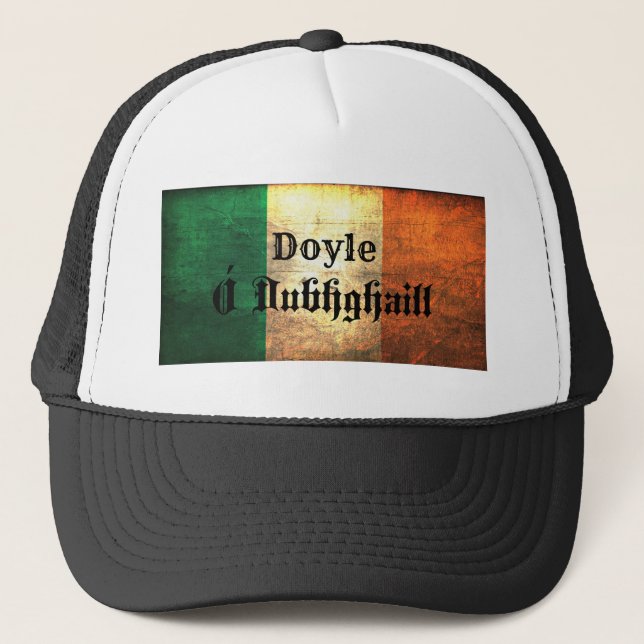 Doyle Irish Flag Trucker Hat (Front)