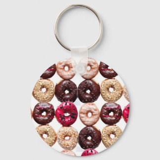 DOZENS OF DONUTS KEYCHAIN