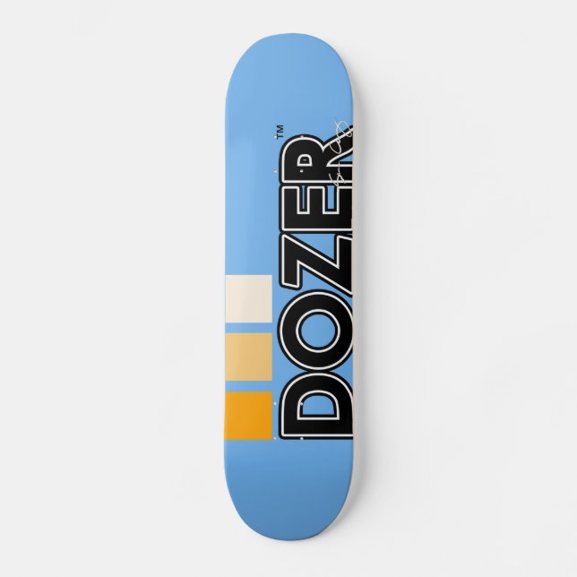 Dozer™ Cummings Squares Skateboard (Front)