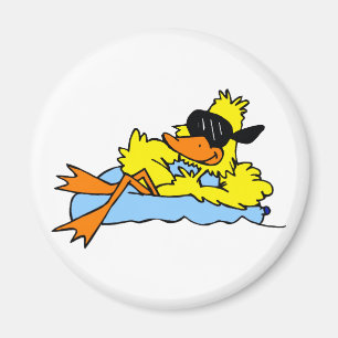 Dozer Duck Magnet