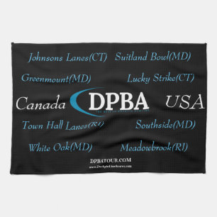 DPBA 2020 Tour Stops Towel
