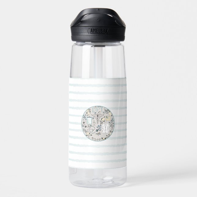 DPT Doctor of Physical Therapy Water Bottle (Back)