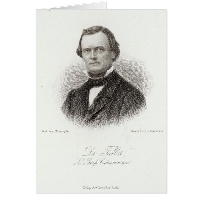 Dr Adalbert Falk (Front)