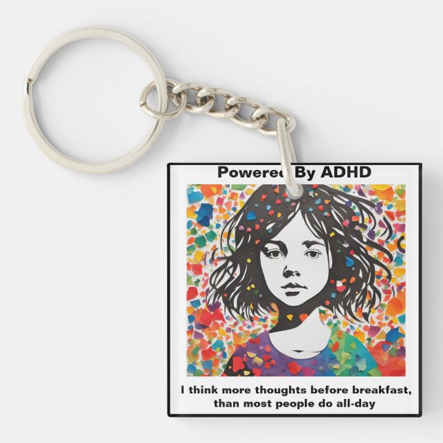 Dr.Anders Osborne Ph.D.- Positive Quote ADHD Mug Keychain (Front)