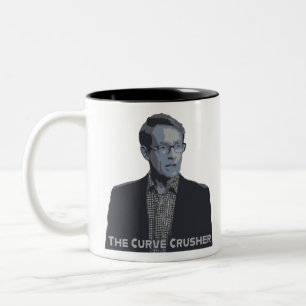 Dr Ashley Bloomfield The Curve Crusher Two-Tone Coffee Mug