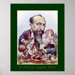 Dr. Augustus Broca ~ Pediatrics/Surgery ~ Moloch Poster