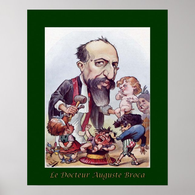 Dr. Augustus Broca ~ Pediatrics/Surgery ~ Moloch Poster (Front)