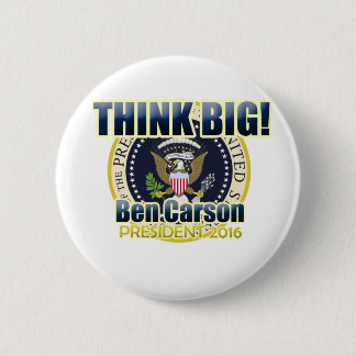 Dr. Ben Carson for President 2 Inch Round Button