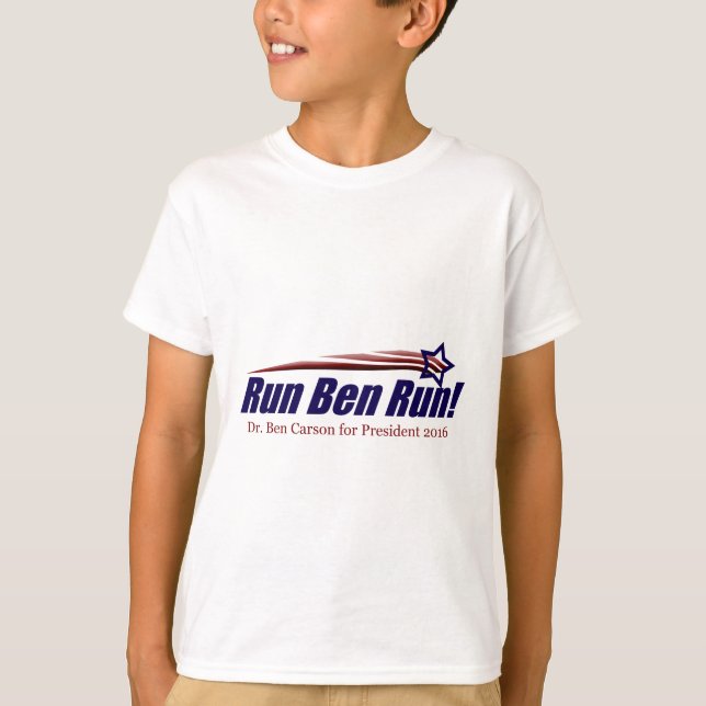 Dr. Ben Carson for President T-Shirt (Front)
