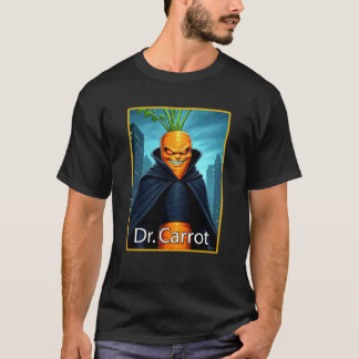 Dr Carrot Evil Villian Vegan T-Shirt