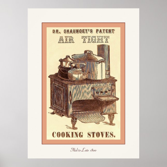 Dr Chauncey's ~ Poster publicitaire Vintage. (Devant)