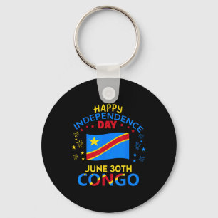 Dr Congo 65th Independence Day Congolese Pride Dr Keychain