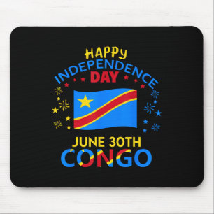 Dr Congo 65th Independence Day Congolese Pride Dr Mouse Pad