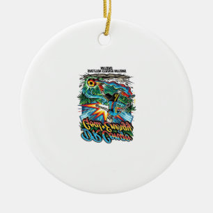 DR Congo Goal Energy Skeleton Striker Nations Crea Ceramic Ornament