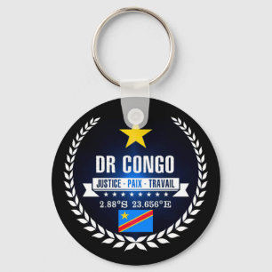 DR Congo Keychain