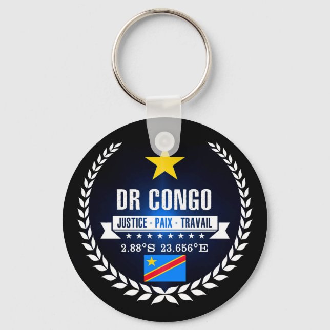 DR Congo Keychain (Front)