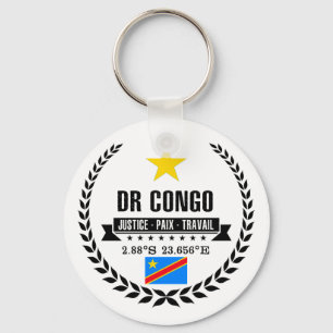 DR Congo Keychain