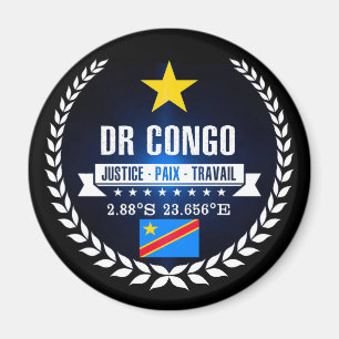DR Congo Magnet