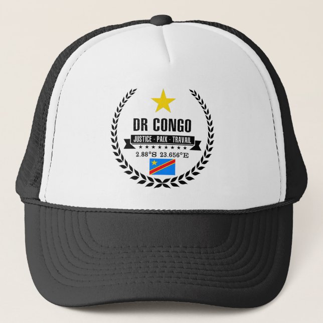 DR Congo Trucker Hat (Front)
