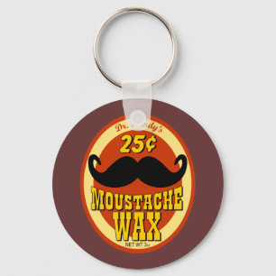 Dr. Dandy's Moustache Wax Keychain