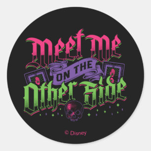 Dr. Facilier   Meet Me Classic Round Sticker