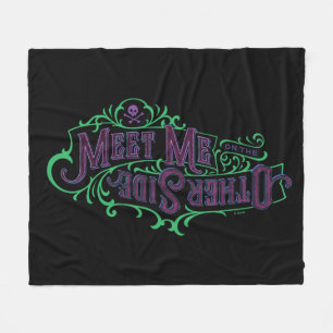 Dr. Facilier   Meet Me One the Other Side Fleece Blanket