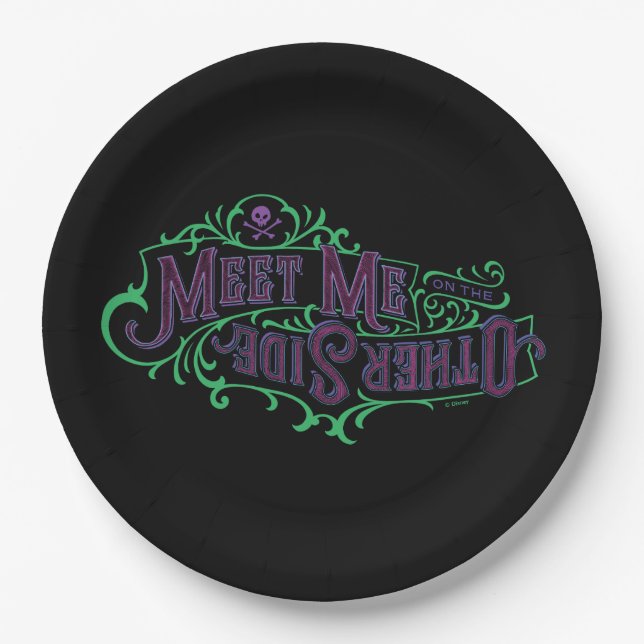 Dr. Facilier | Meet Me One the Other Side Paper Plate (Front)