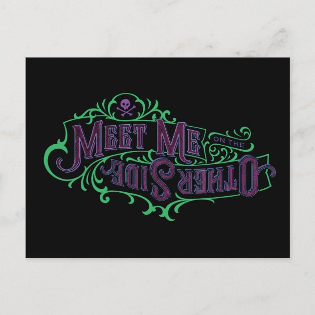 Dr. Facilier | Meet Me One the Other Side Postcard (Front)