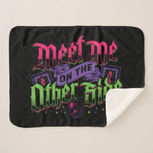 Dr. Facilier   Meet Me Sherpa Blanket