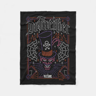 Dr. Facilier   Neon Face Fleece Blanket