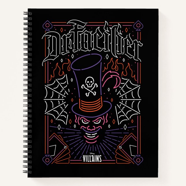 Dr. Facilier | Neon Face Notebook (Front)
