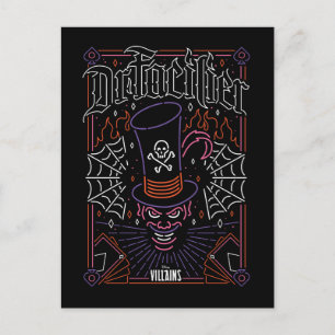 Dr. Facilier   Neon Face Postcard