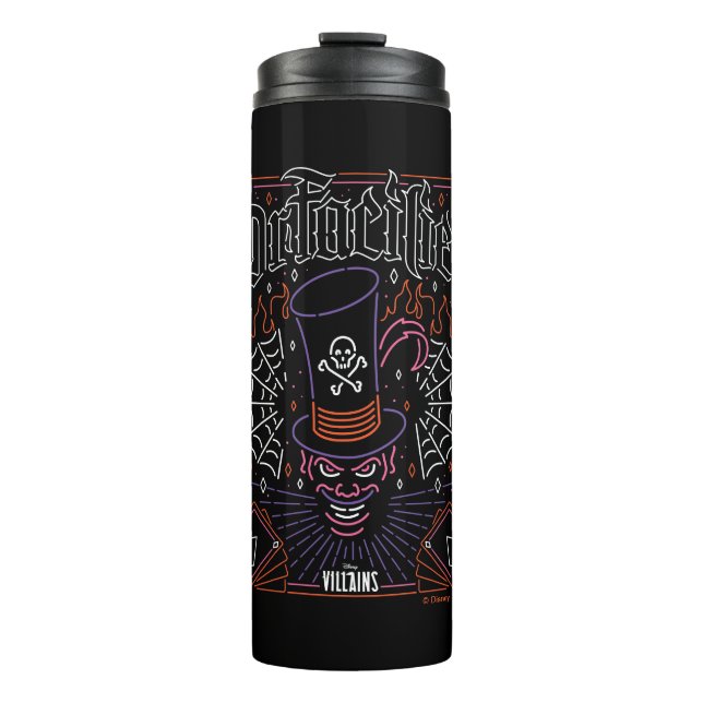 Dr. Facilier | Neon Face Thermal Tumbler (Front)