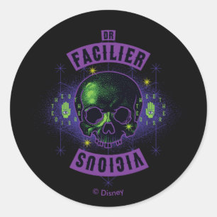 Dr. Facilier   Vicious Classic Round Sticker