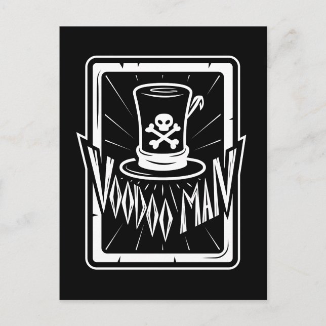 Dr. Facilier |  Voodoo Man Postcard (Front)
