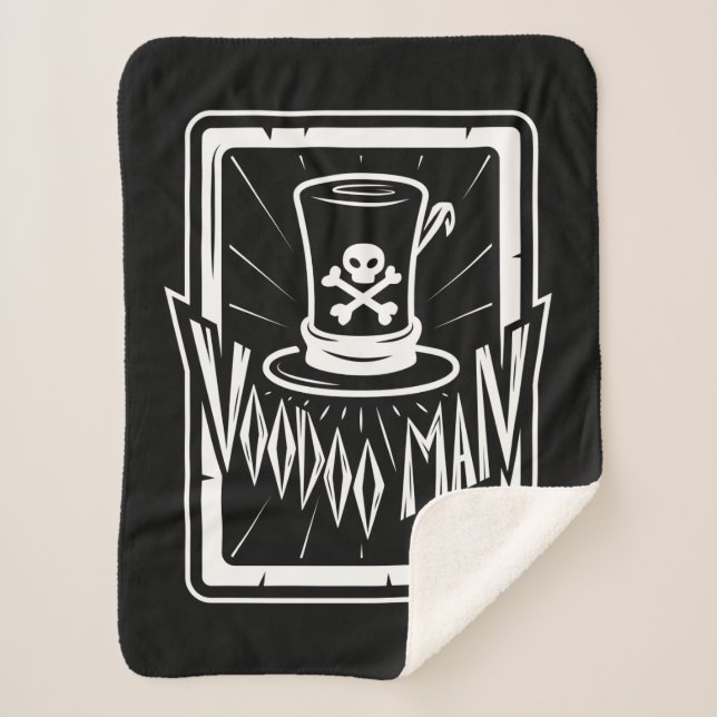 Dr. Facilier |  Voodoo Man Sherpa Blanket (Front)