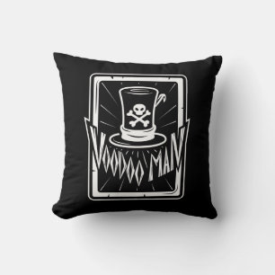 Dr. Facilier    Voodoo Man Throw Pillow