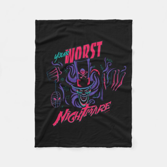 Dr. Facilier | Your Worst Nightmare Fleece Blanket (Front)